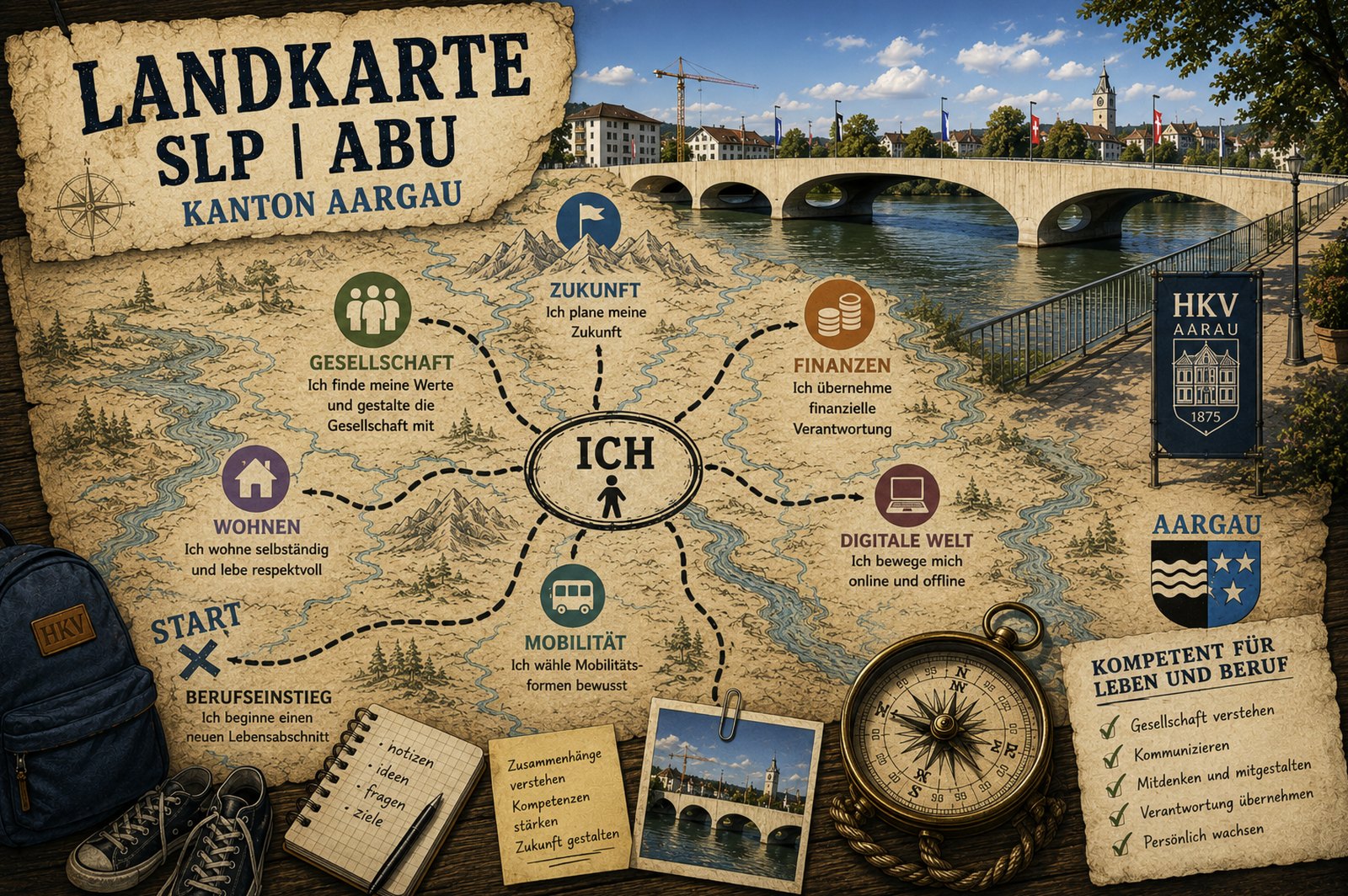 Landkarte SLP ABU Kanton Aargau